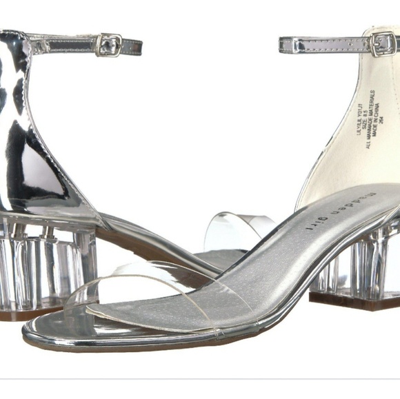 madden girl clear sandals